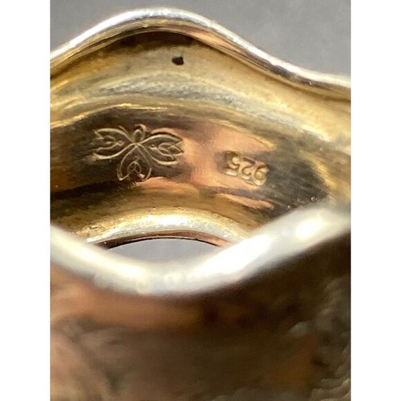 925 Sterling silver spinner ring - Picture 11 of 11